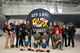 Members from Team Andrews pose for a photo with the Shaffer family April 28, 2017, at Joint Base Andrews, Maryland. Carolyn Shaffer, 12, is diagnosed with Acute Myloid Leukemia and took part in the Pilot for a Day program, which grants children who are diagnosed with cancer the experience of being an aviator for a day. 