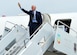 U.S. Vice President Michael R. Pence arrives at Joint Base Langley-Eustis, Va., April 29, 2017. Pence stopped at JBLE on his way to the USS Indiana Christening Ceremony, for which he was the keynote speaker, at the Newport News Shipyard. (U.S. Air Force photo/Senior Airman Derek Seifert)