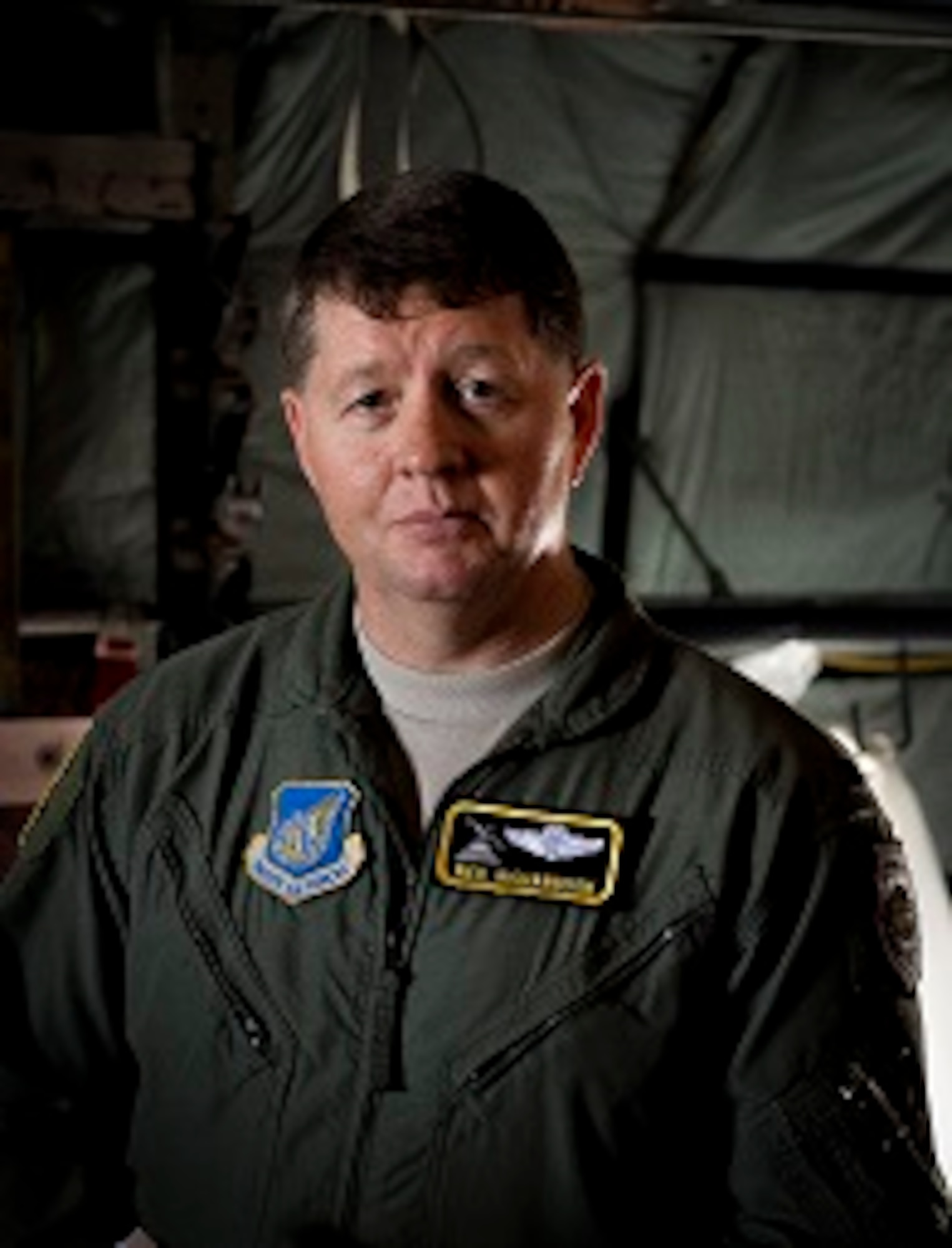 Col. Neil R. Richardson, 374th Airlift Wing vice commander, poses for a picture before his “fini” flight April 12, 2017, at Yokota Air Base, Japan. Richardson has never experienced a “fini” flight in his 22 year Air Force career, normally Aircrew experience the tradition each time they leave a base or when one retires. (U.S. Air Force photo by Airman 1st Class Donald Hudson)