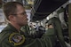 U.S. Air Force Capt. Robert E. Holland, flight nurse, 514th Aeromedical Evacuation Squadron, 514th Air Mobility Wing, performs an equipment check during an aeromedical evacuation training mission onboard a 305th Air Mobility Wing C-17 Globemaster III to Nashville, Tenn., July 29, 2017. The training’s purpose is to teach flight nurses and aeromedical evacuation technicians how to respond to scenarios during the evacuation of sick or wounded personnel, and how to handle medical situations that might occur during the flight. The 514th Aeromedical Evacuation Squadron is located at Joint Base McGuire-Dix-Lakehurst, N.J. (U.S. Air Force photo by Master Sgt. Mark C. Olsen/Released)