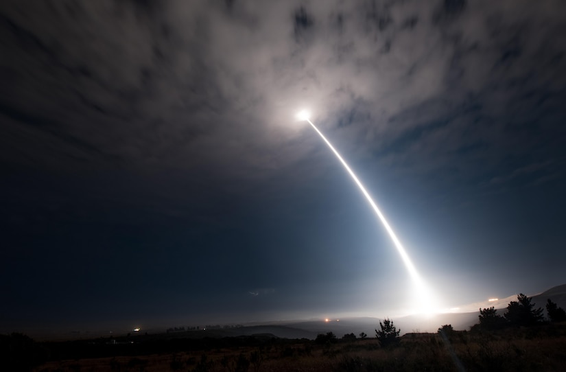 F.E. Warren AFB tests Minuteman III missile with launch from Vandenberg