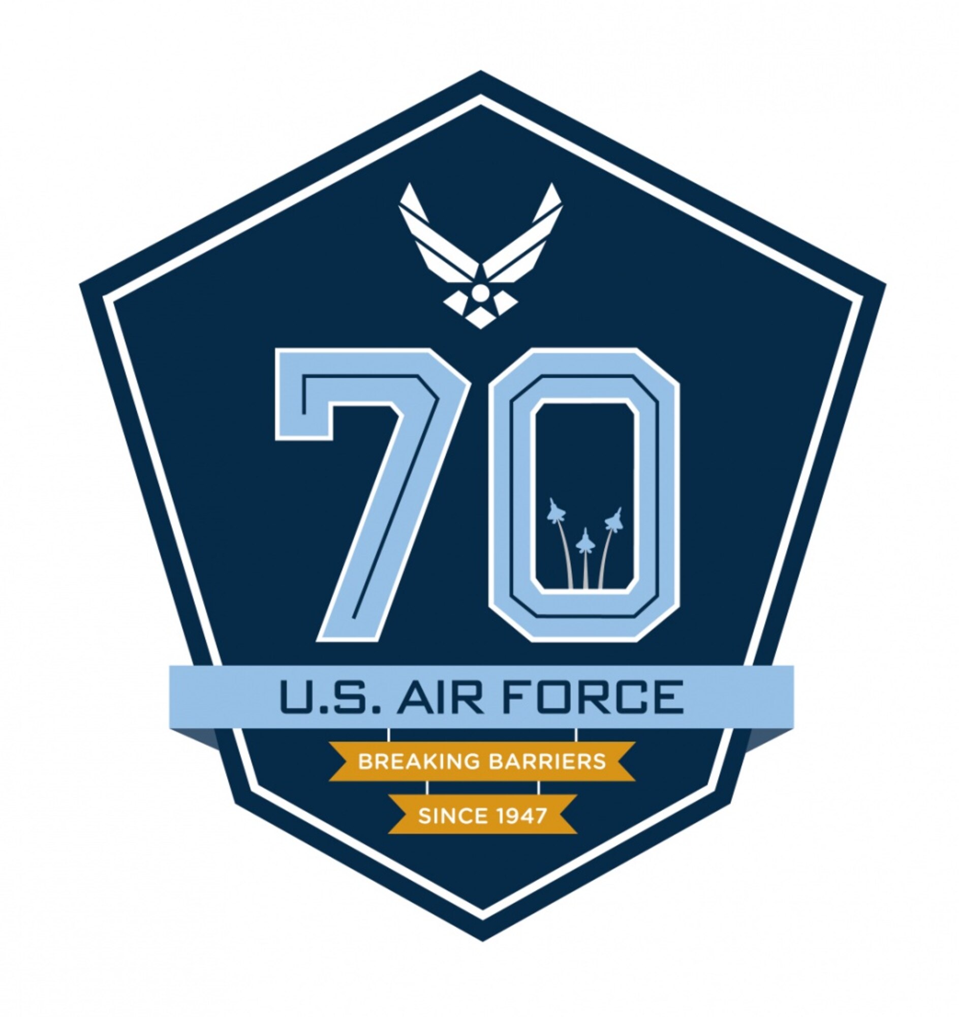 Air Force 70th logo
