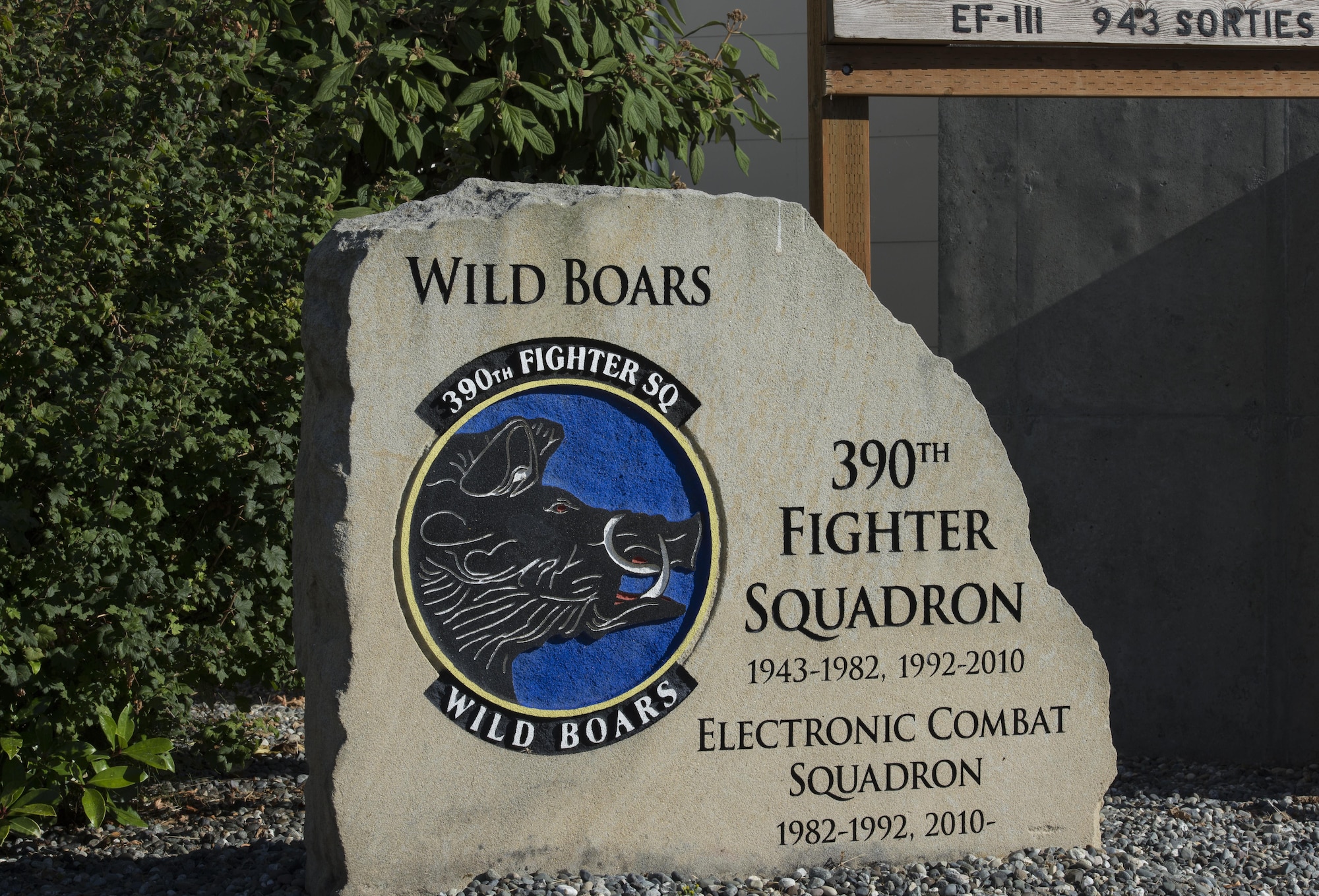 The 390th Electronic Combat Squadron is a tenant unit of the 366th Fighter WIng at Mountain Home Air Force Base, Idaho. The Fighter Squadron works out of Whidbey Island Naval Air Station, Wash., side by side with Navy electronic warfare. (U.S. Air Force photo by Senior Airman Jessica H. Smith/Released)
