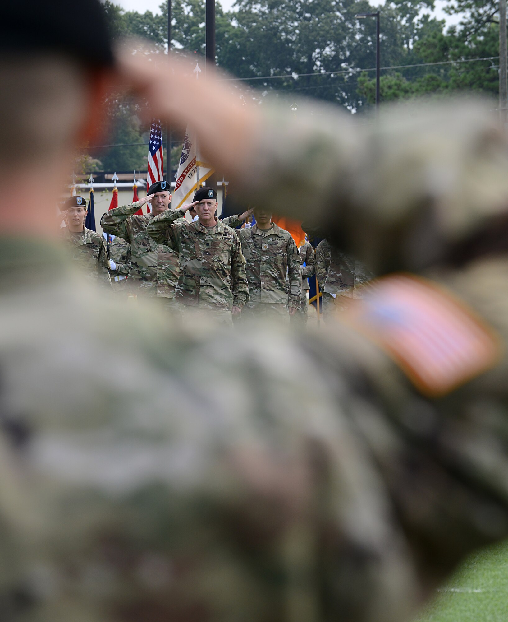 128th Aviation Brigade Change of Command July 28, 2017