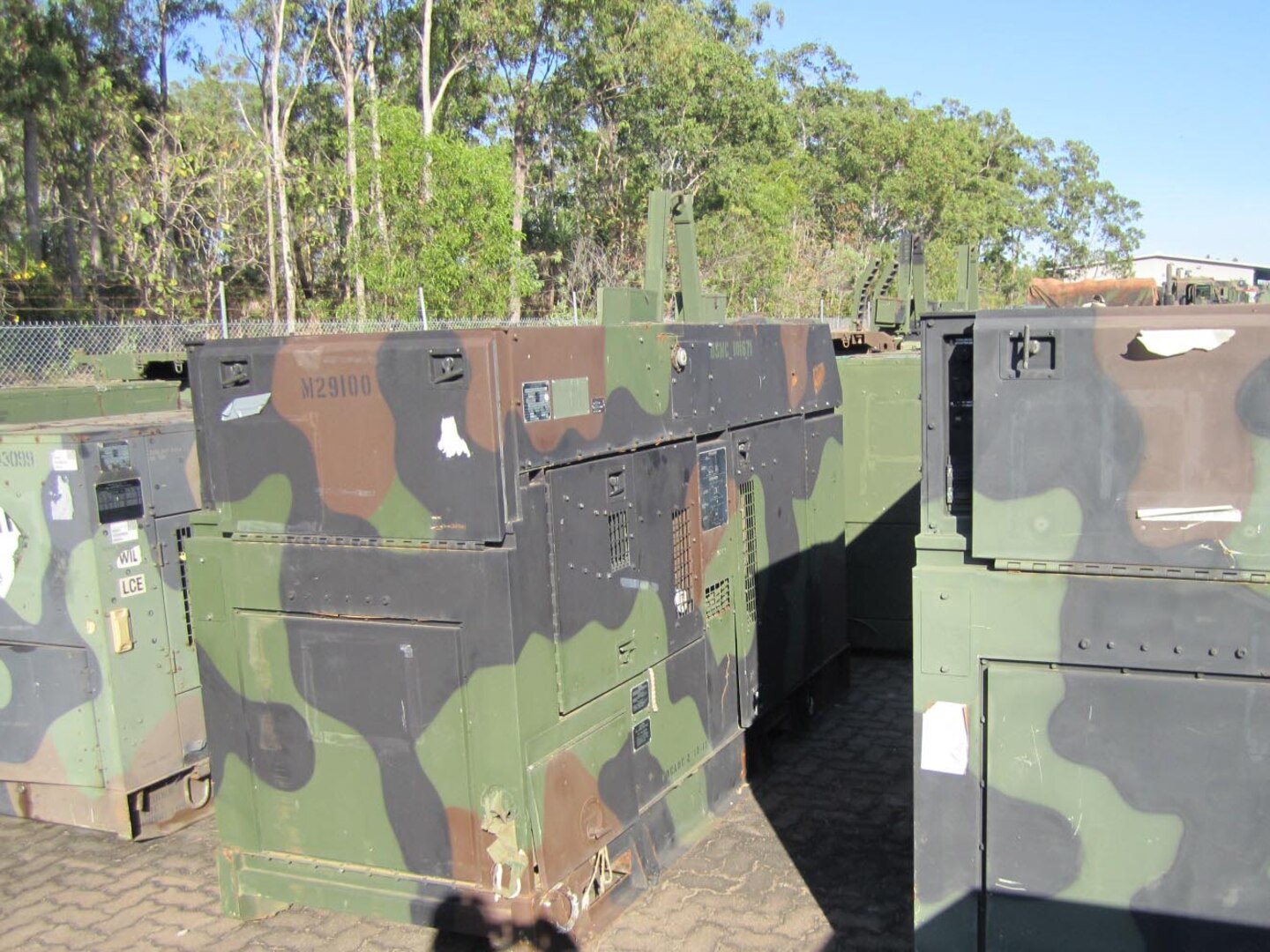 Heavy equipment used by Marine Rotational Forces-Darwin were part of the discussion of long-term support parameters such as helping Marines avoid the cost of shipping such items home by finding disposal solutions in country.