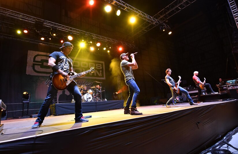 3 Doors Down performs on stage here July 29.