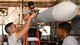 Load crew members assigned to the 421st Aircraft Maintenance Unit compete in a quarterly load competition, Hill Air Force Base, Utah, July 21, 2017. (U.S. Air Force photo/R. Nial Bradshaw)