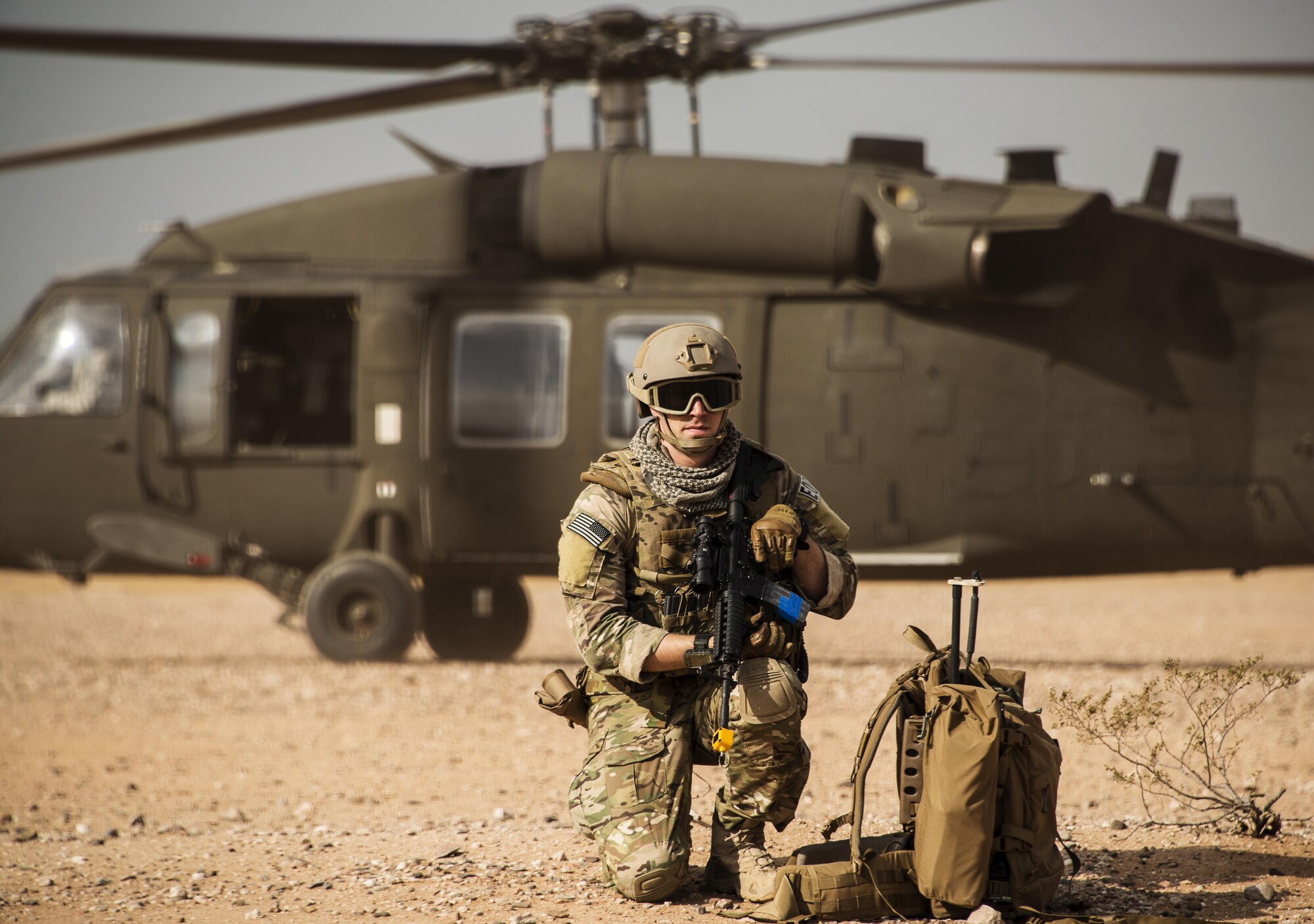 Luke’s explosive ordnance disposal unit continues sharpening the skills required to deploy down range in hostile environments. Check out how the team trained in a recent fly-away training mission held at the Florence Military Reservation!