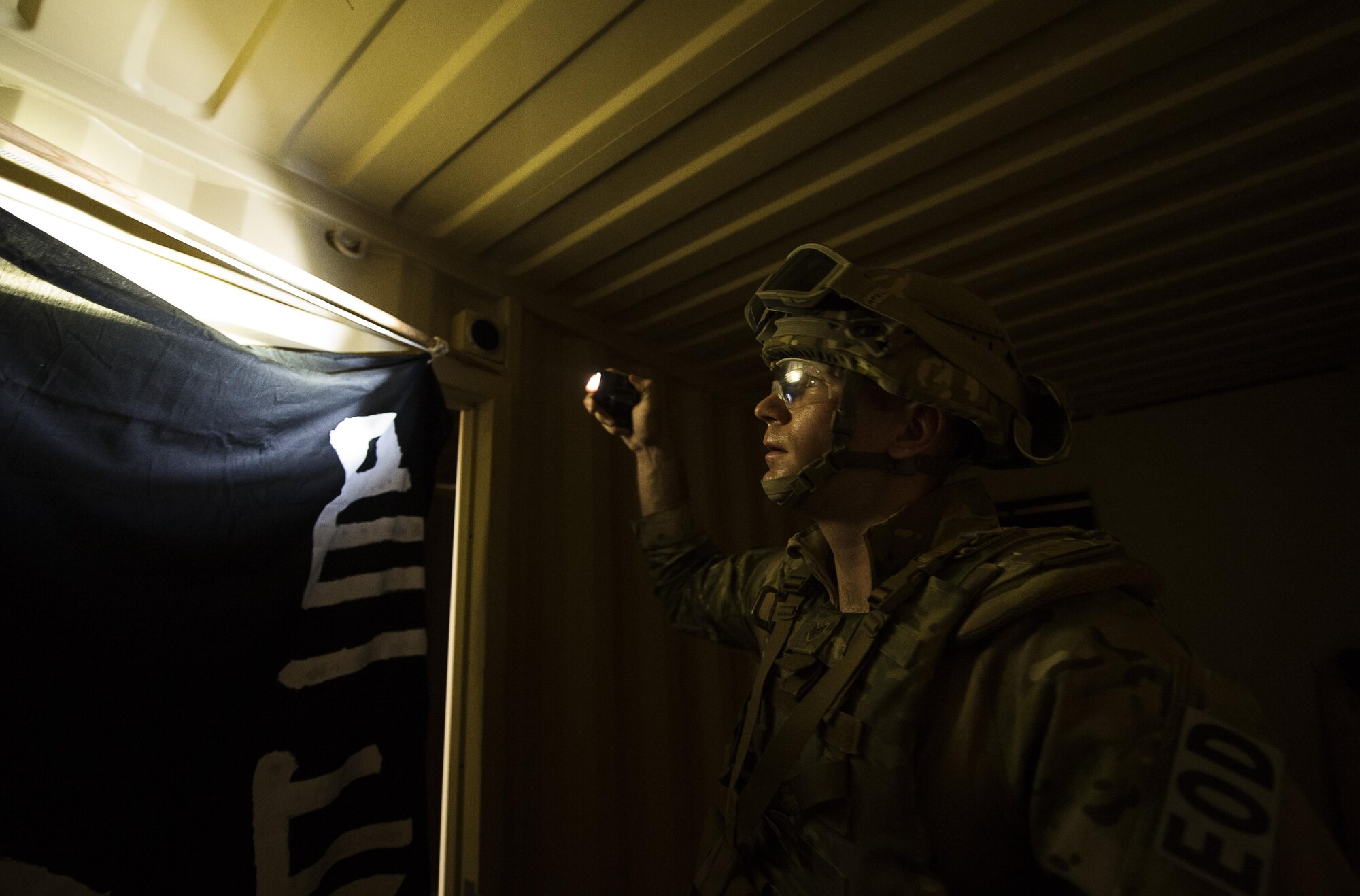 Luke’s explosive ordnance disposal unit continues sharpening the skills required to deploy down range in hostile environments. Check out how the team trained in a recent fly-away training mission held at the Florence Military Reservation!