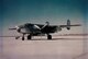 The B-25 aircraft when it actively flew, before becoming a display on Goodfellow Air Force Base. The planes were flown as trainers at Goodfellow from 1954 up until 1958. Sharp maintained and flew on this exact aircraft. (Courtesy photo)