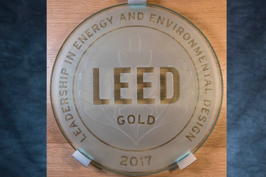 The National Museum of the U.S. Air Force fourth building has achieved the rare distinction of Leadership in Energy and Environmental Design Gold certification as determined by the U.S. Green Building Council. (U.S. Air Force photo)