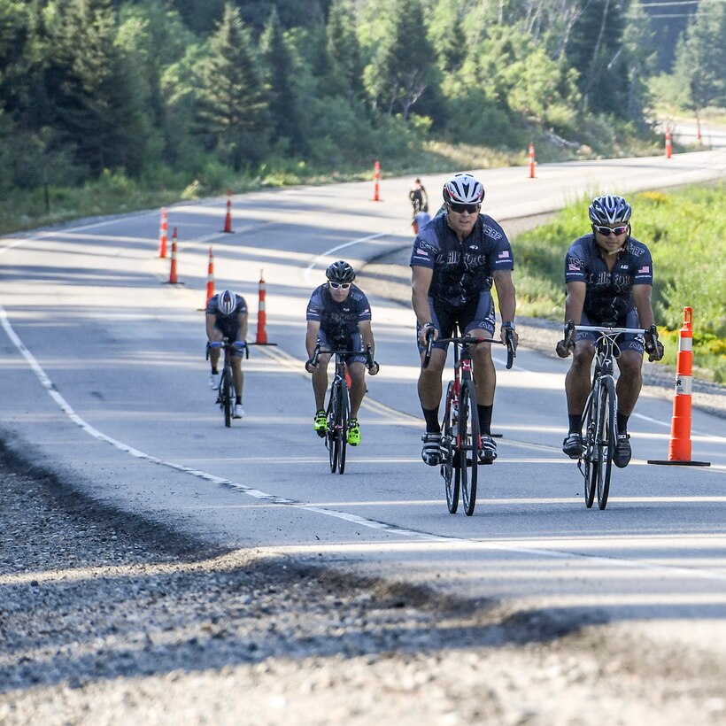 Team Hill Airmen race against pros