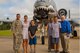 Col. John Chastain, 23d Maintenance Group Commander, and family stand in front of an A-10C Thunderbolt II after an assumption of command ceremony, Aug. 3, 2017, at Moody Air Force Base, Ga. After officially assuming command, Chastain expressed his gratitude in becoming a part of the historical Flying Tigers and looks forward to leading the 23d MXG Airmen. (U.S. Air Force photo by Airman Eugene Oliver)