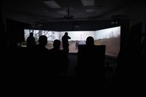 Airmen training on Milo Range.