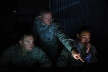Airmen training on Milo Range.