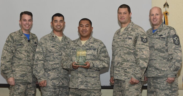Base commander, command chief recognize AMDS