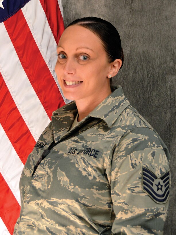 Tech. Sgt. Nicole Sturm, 445th Aircraft Maintenance Squadron personnel apprentice, is the 445th Airlift Wing NCO of the Quarter, second quarter.