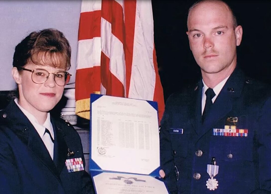 Chief Master Sgt. David Staton retires