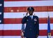 U.S. Air Force Col. Brandon Parker, 7th Bomb Wing commander, renders his first salute to the 7th BW during a change of command ceremony at Dyess Air Force Base, Texas, Aug. 4, 2017. The 7th BW is responsible for providing dominant air power and combat support to combatant and joint-force commanders at any time and any place. (U.S. Air Force photo by Senior Airman Katherine Miller)