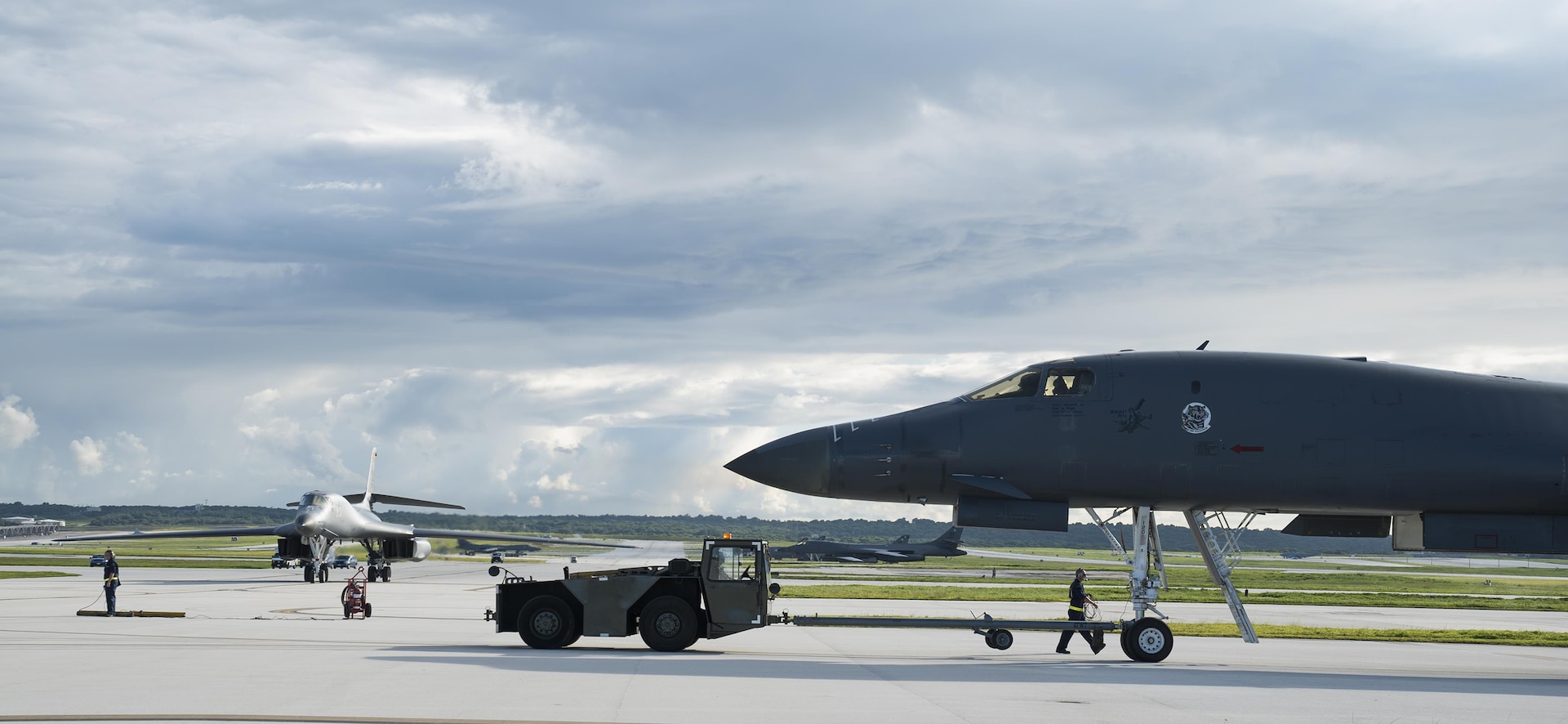 B-1s assume bomber operations on Guam