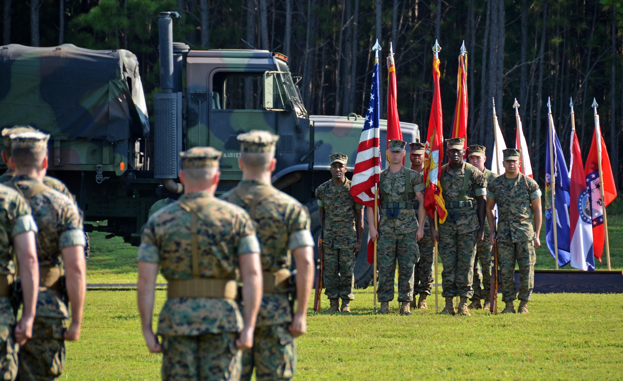 USMC Change of Command Ceremony