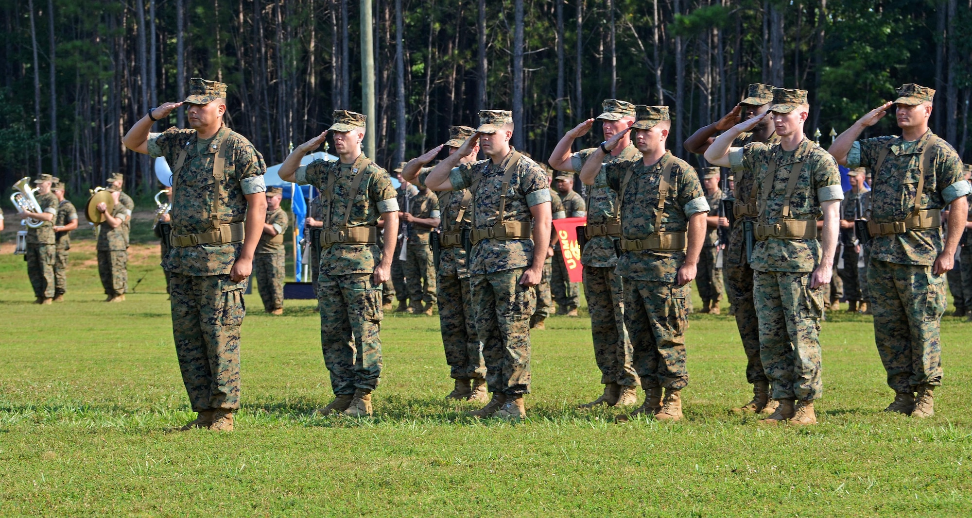 USMC Change of Command Ceremony