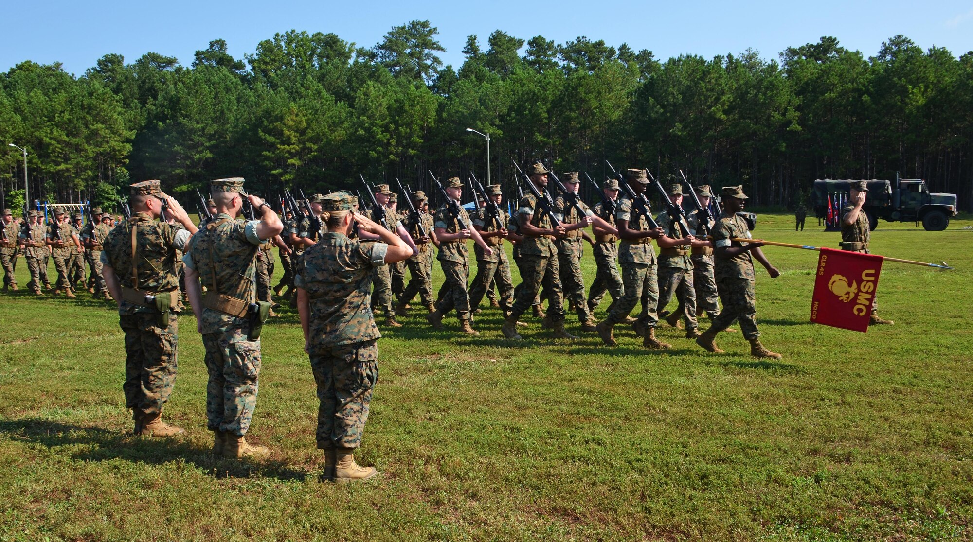 USMC Change of Command Ceremony