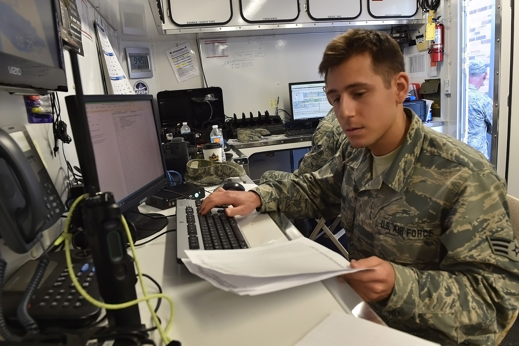 Command post bugs out > Grissom Air Reserve Base > Article Display