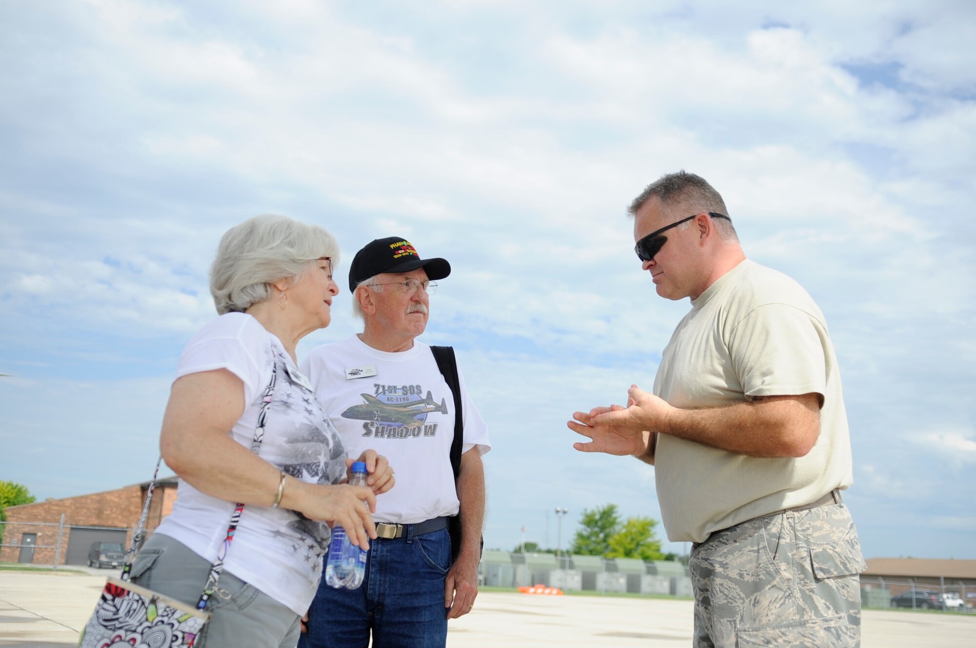 Vietnam era veterans tour Grissom