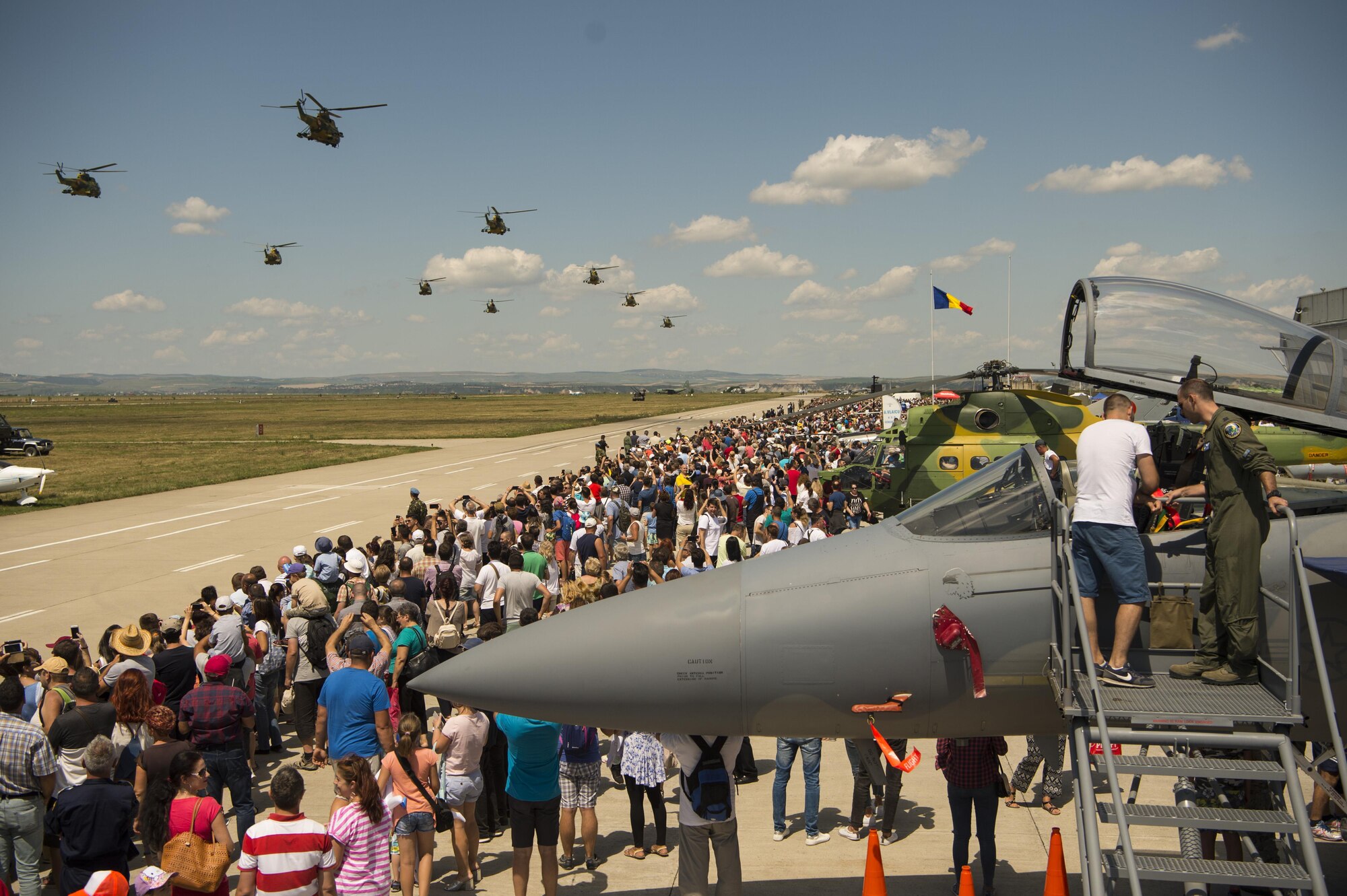 USAFE Airmen support Romanian air show