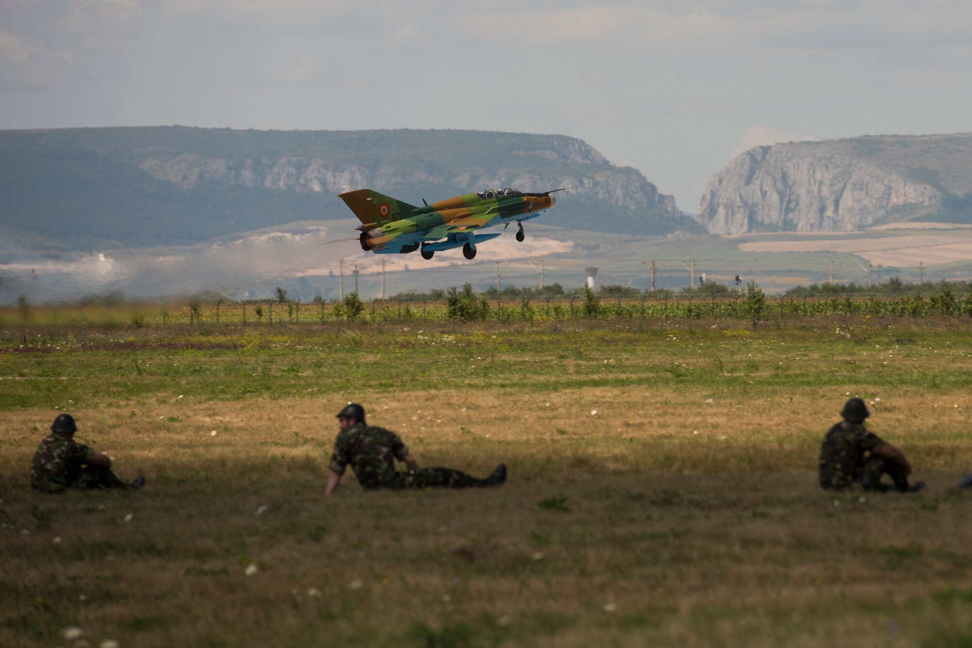 USAFE Airmen support Romanian air show