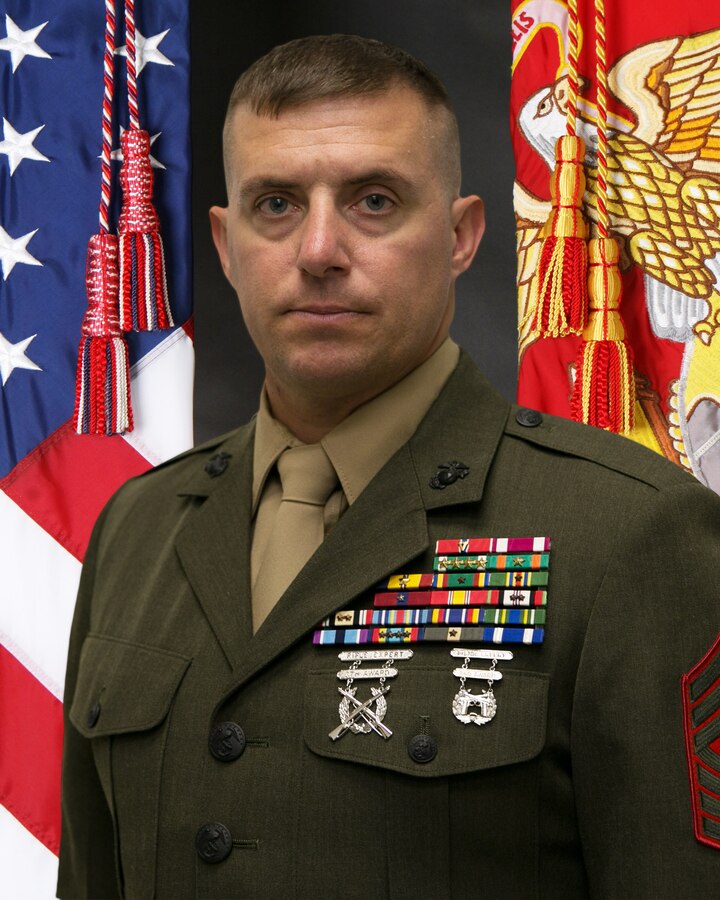 Sergeant Major, RS Seattle, SgtMaj Damien Coan