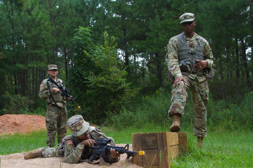 Army Reserve drill sergeants at Fort Jackson