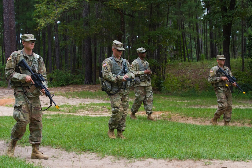 Army Reserve drill sergeants at Fort Jackson