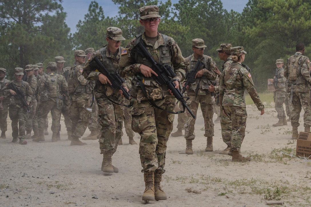 Army Reserve drill sergeants at Fort Jackson