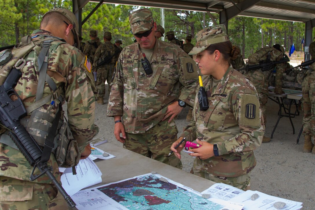 Army Reserve drill sergeants at Fort Jackson