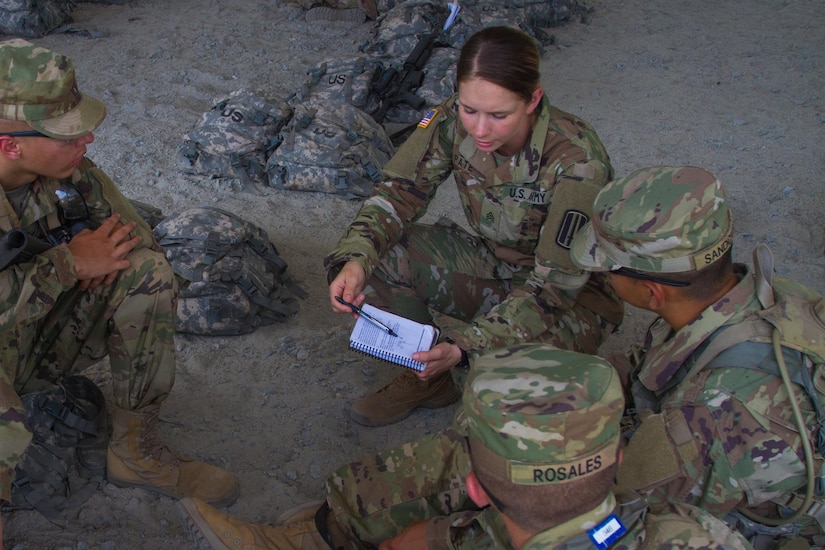 Army Reserve drill sergeants at Fort Jackson