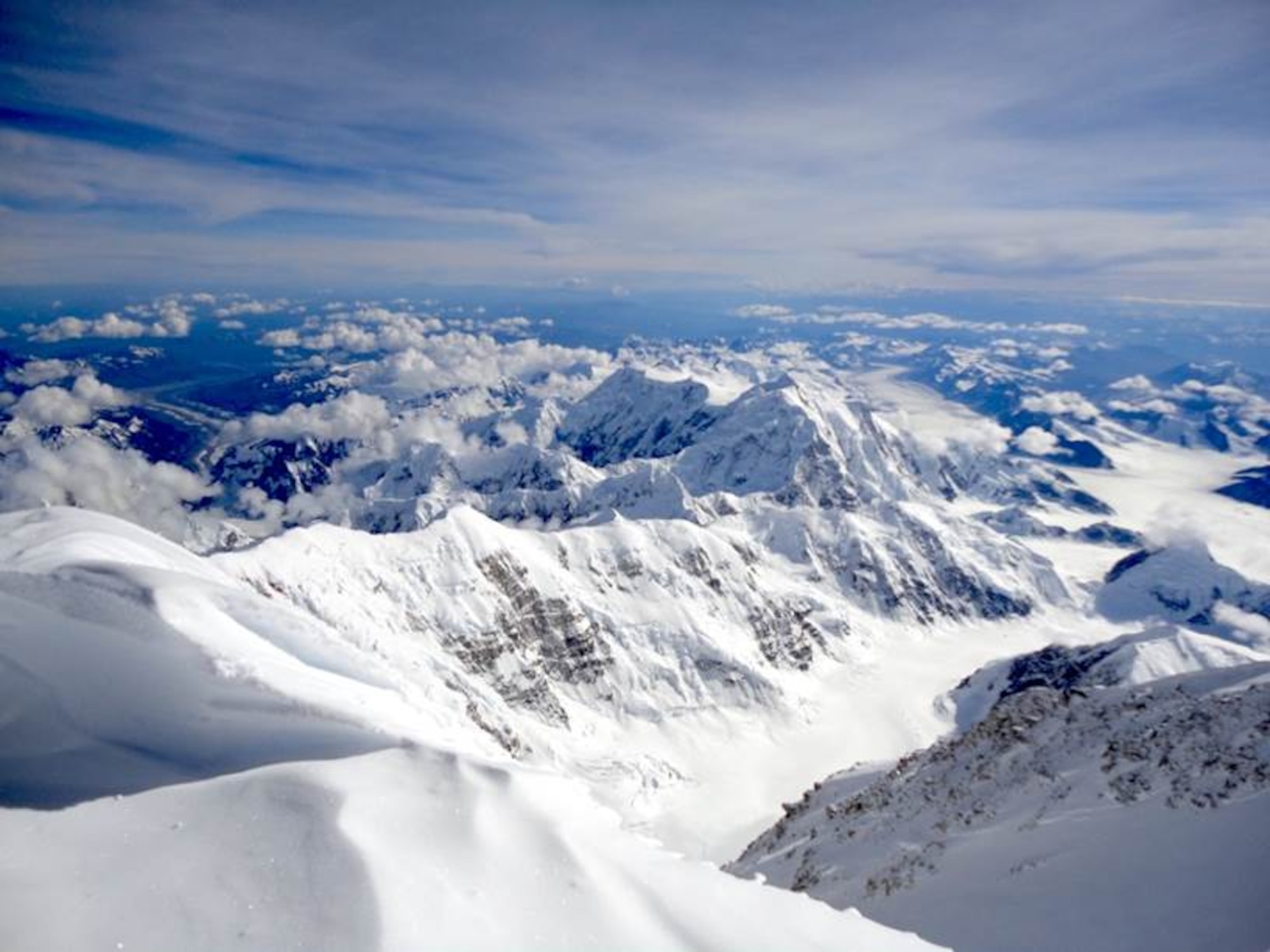 Photos from Air Force Capt. Ted Labedz Mt. Denali climb, June 2017. (Courtesy photos)
