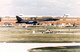 A B-1 lands at Tinker with Bldg. 3001 in the background. Tinker’s long history with the bomber dates back to August 1968, long before the official request for proposal to industry was issued. The Oklahoma City Air Materiel Area received formal assignment of the B-1 management on June 1, 1972.