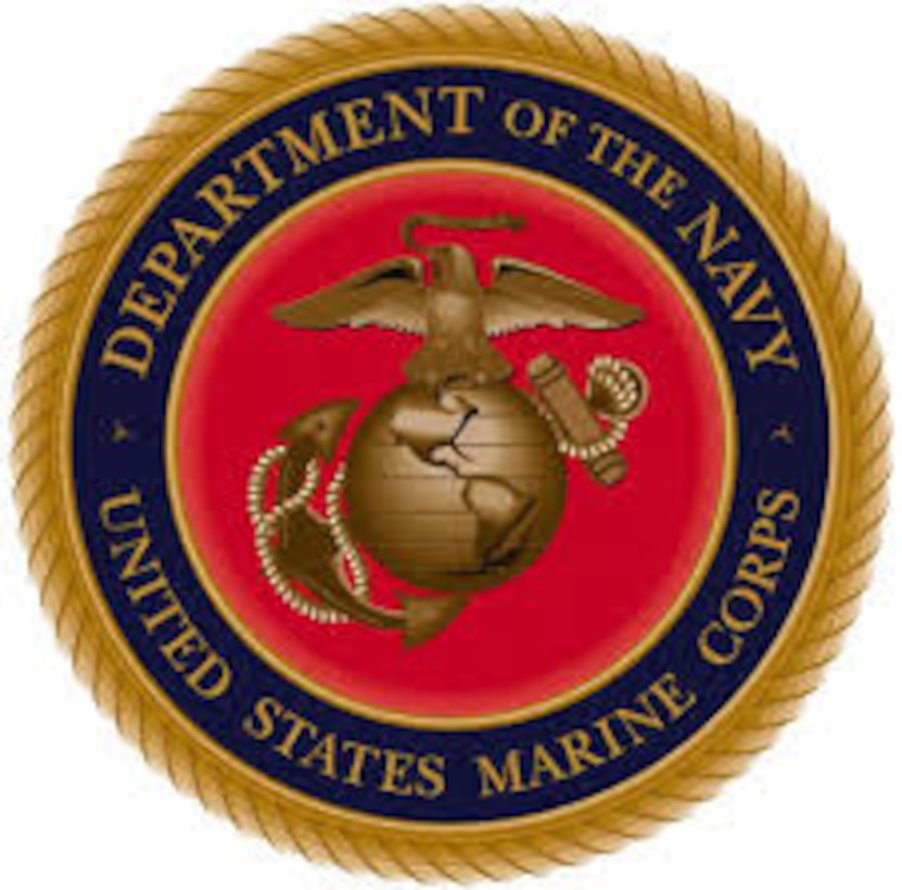Marine Corps emblem.