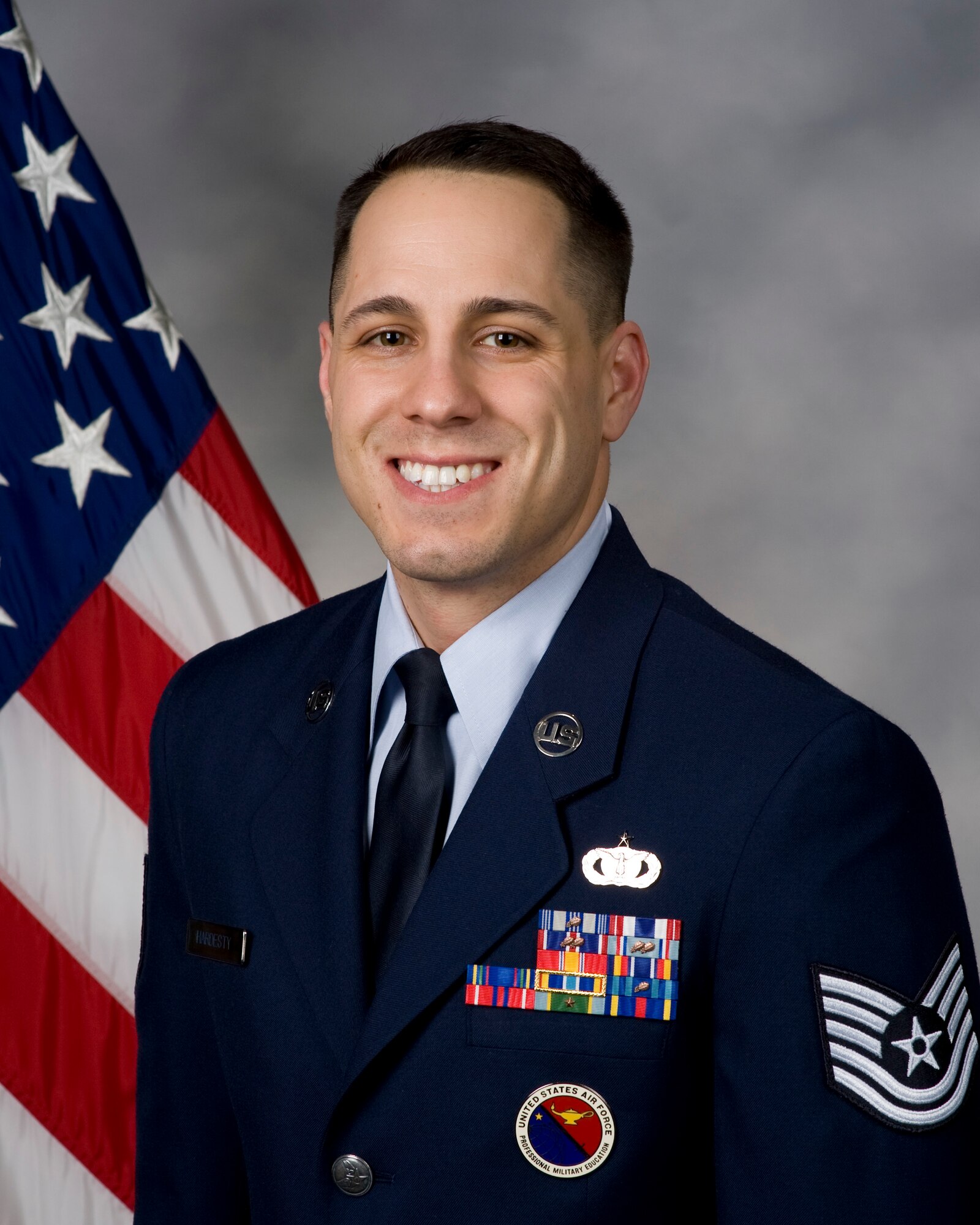 Tech. Sgt. Chad Hardesty, 436th Airlift Wing Airman Leadership School instructor.