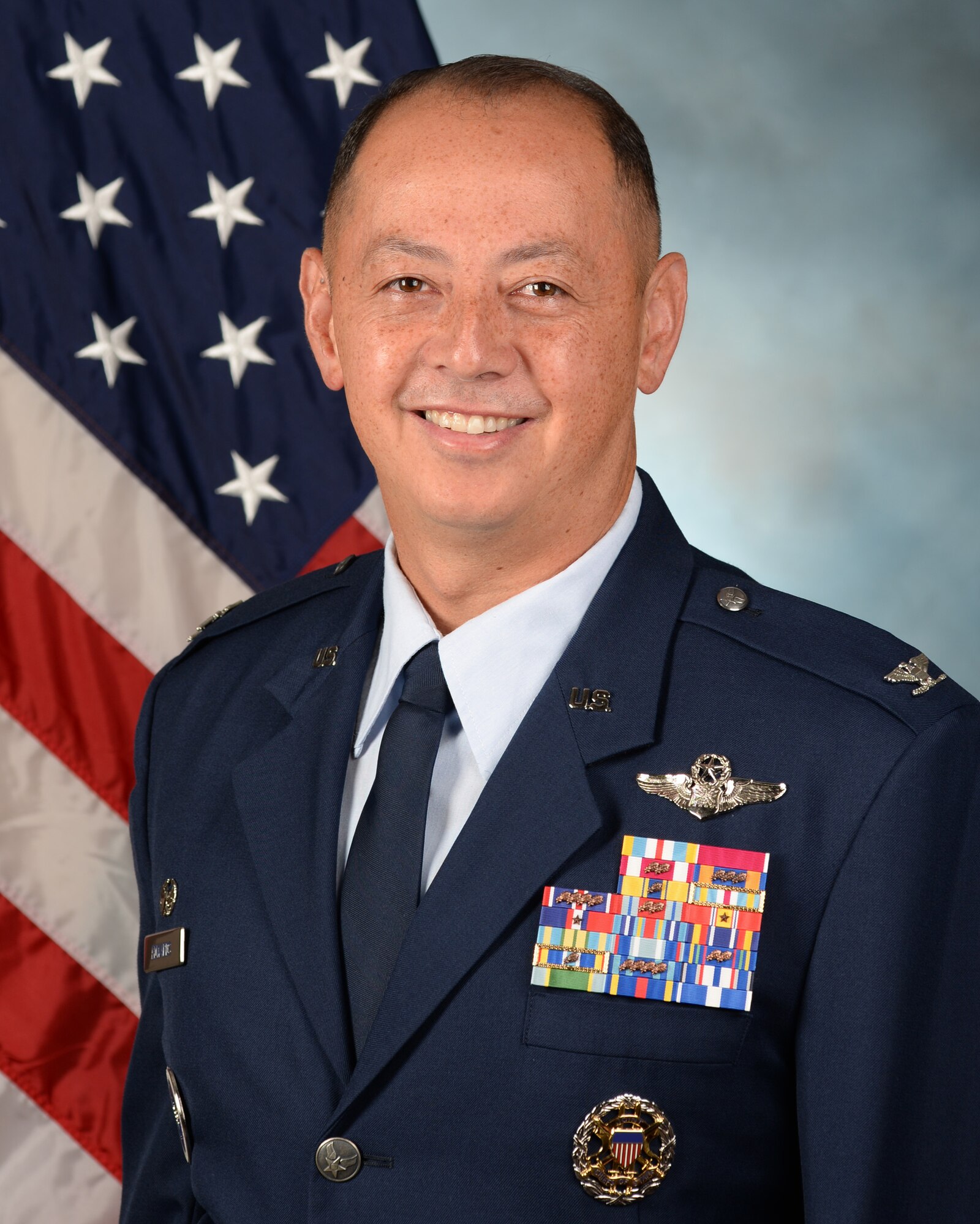 The official photo of Col. John Edwards.