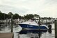 A boat carrying Juan “Bubba” Bush III, along with family and friends, returns to the Emerald Coast Marine Center in Niceville, Fla., after a deep sea fishing trip on the Gulf of Mexico, Aug. 5, 2017.  Bubba’s friends and family planned the outing as a show of support during his battle with cancer. (U.S. Air Force photo/Tech. Sgt. Kenneth McCann)
