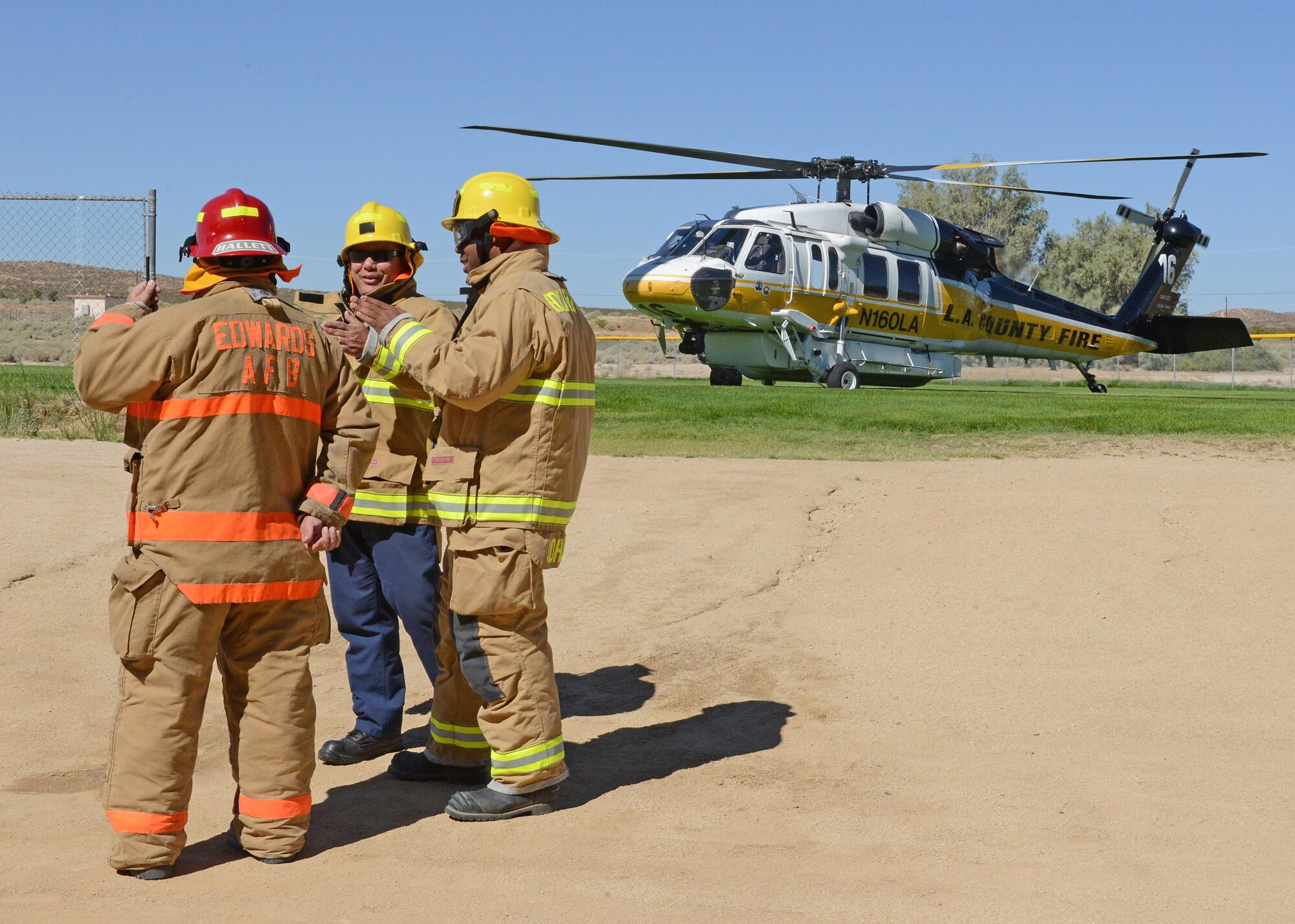 Edwards AFB holds active shooter exercise