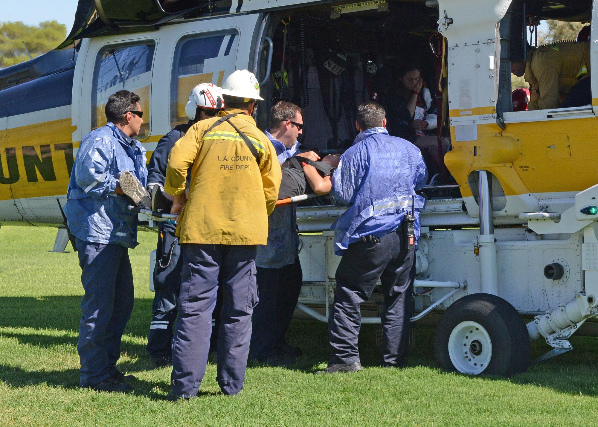 Edwards AFB holds active shooter exercise