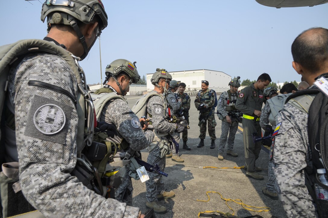 Colombian Air Force leads multinational airdrop mission