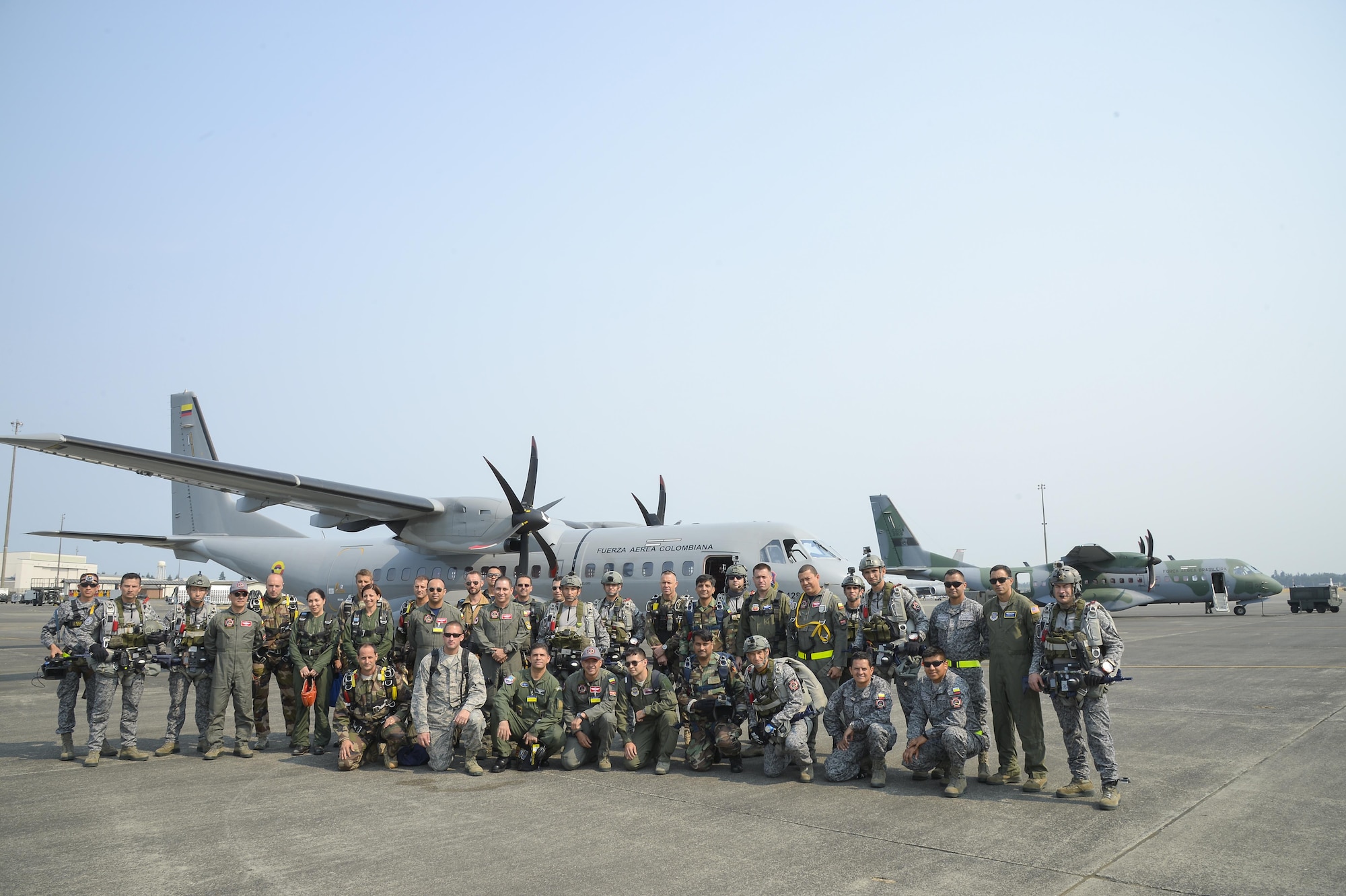 Colombian Air Force leads multinational airdrop mission