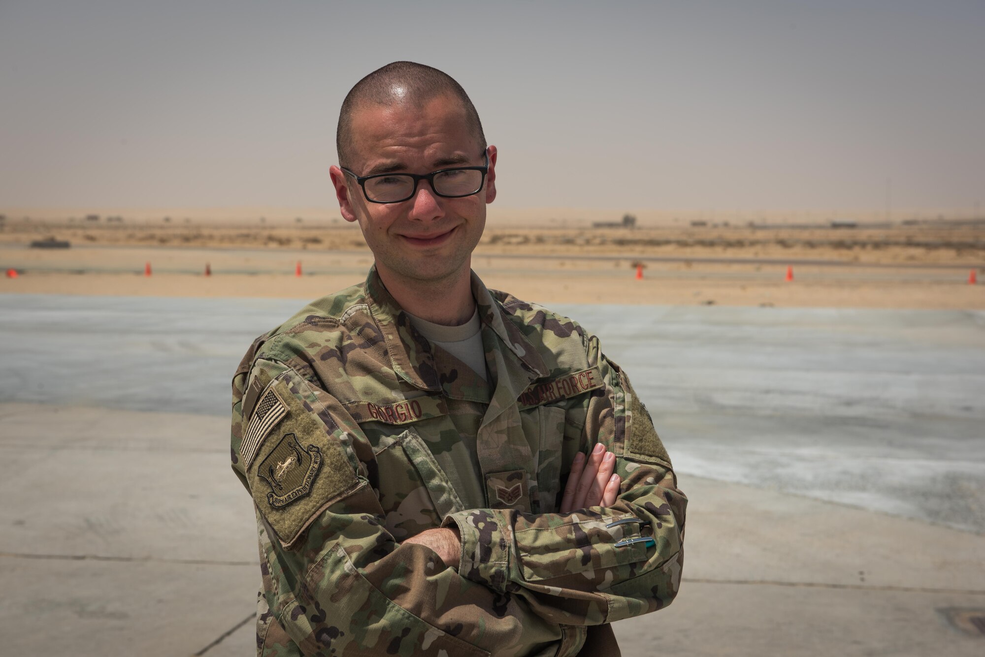 This week's Rock Solid Warrior is Senior Airman Stephan Giorgio