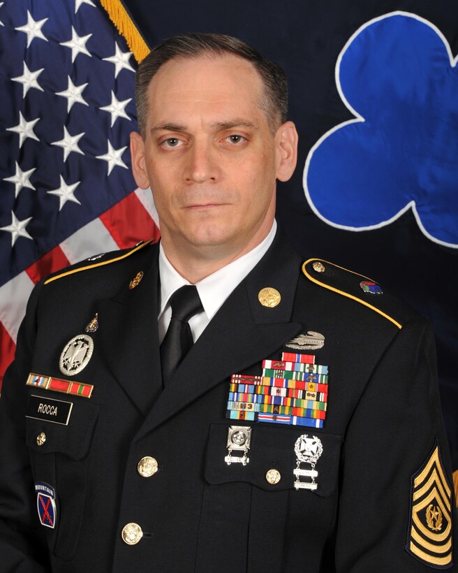 Command Sgt. Maj. Earl Rocca