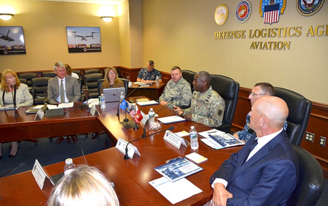 DLA directors receives DLA Aviation overview